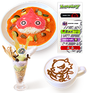 オラゴンのバターチキンカレー・ガブリエルの祝福パフェ・レッドリドラテの3点セット　ノベルティ付.